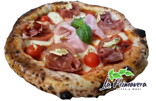 Pizza Con L'ORO