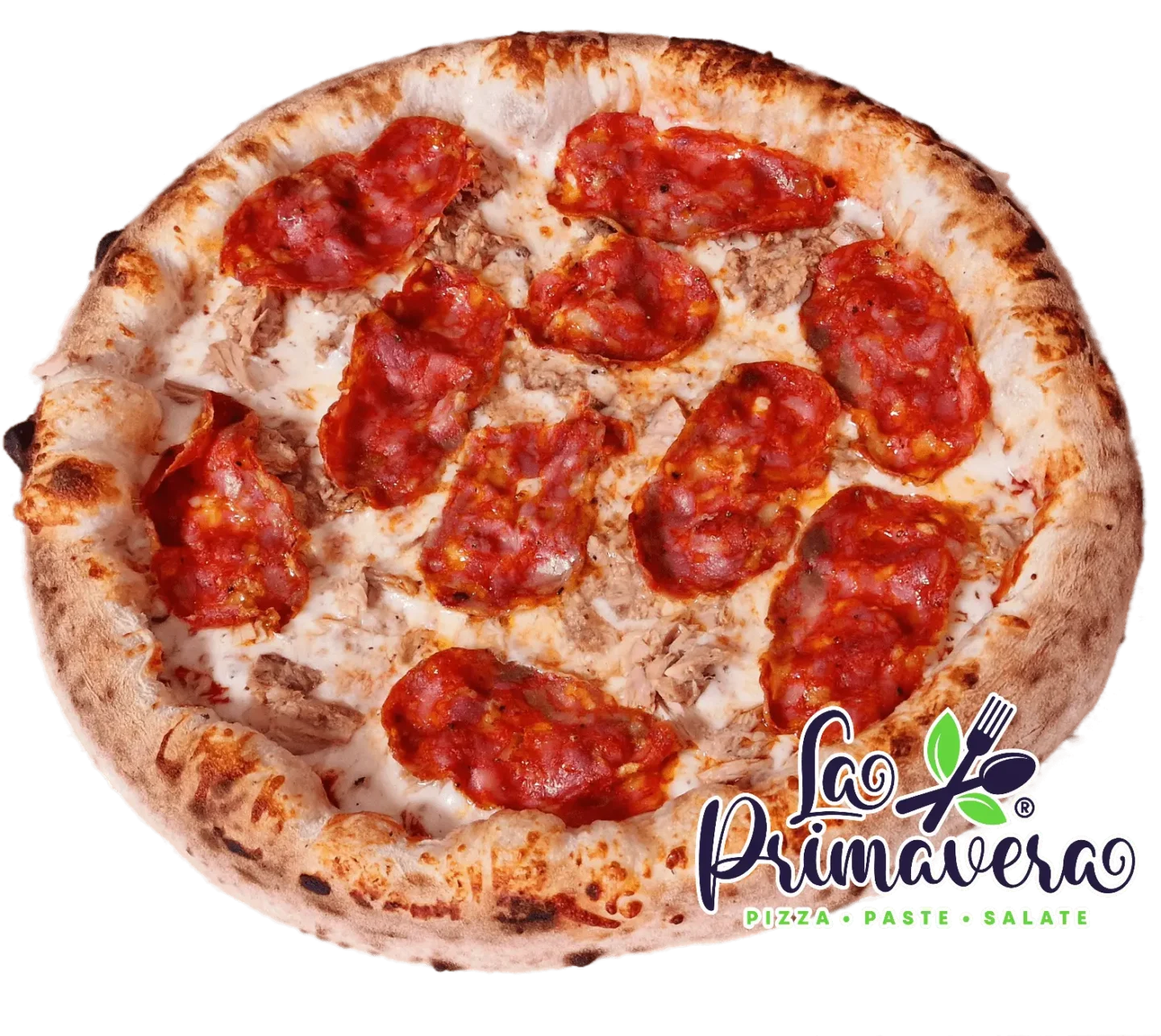 Pizza Spinata Calabrese e Tonno